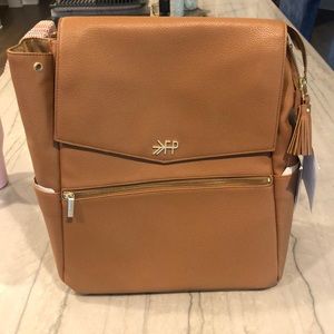 Freshly picked. Classic diaper bag. Butterscotch color. NWT